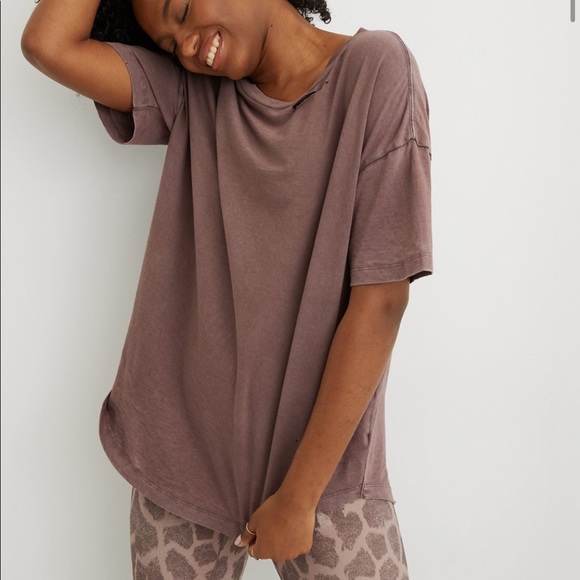 aerie Tops - Aerie | Destroyed | Boyfriend | Tee